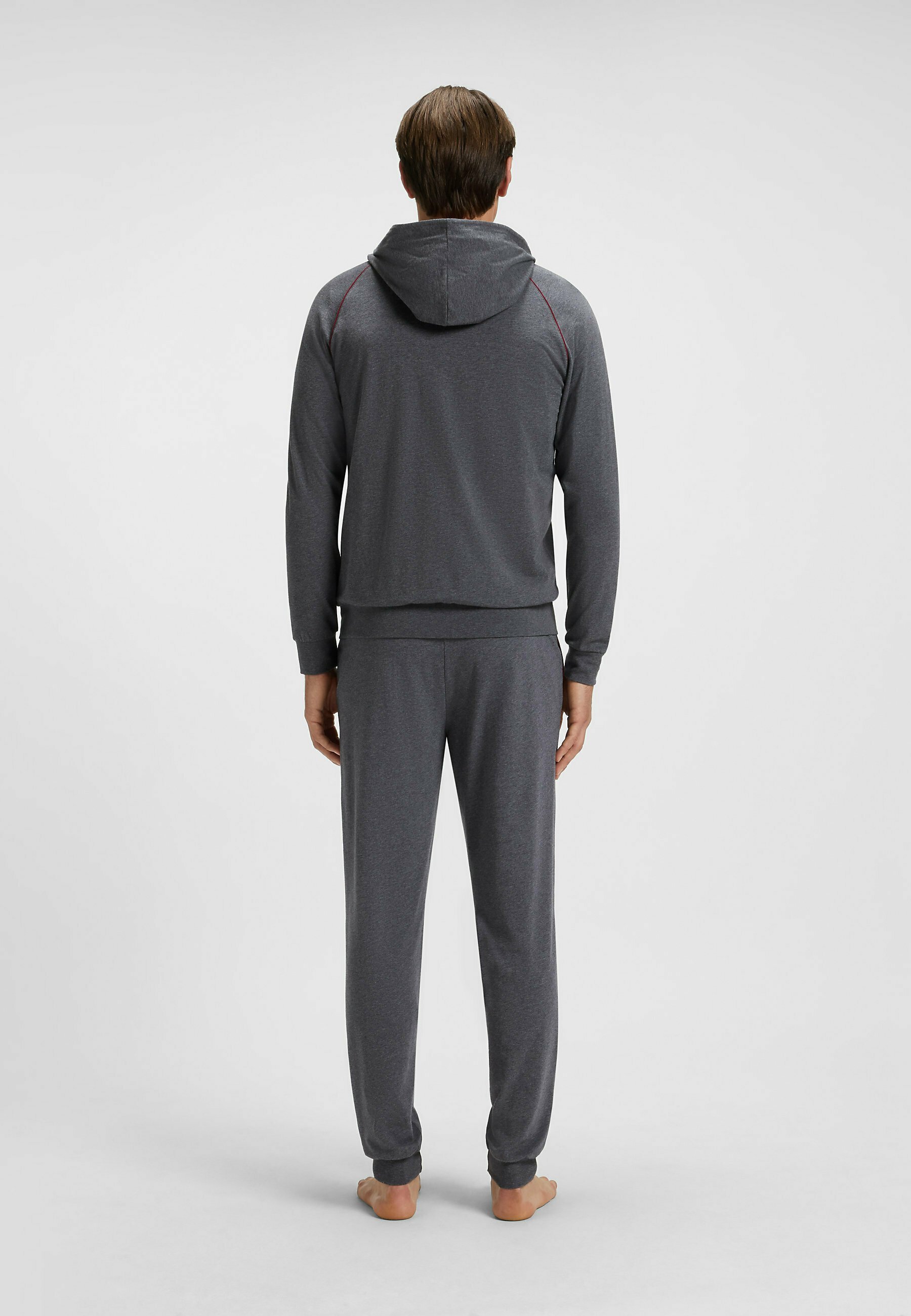 BOSS MIX&MATCH H - Sweatshirt mit Reißverschluss - Anthrazit