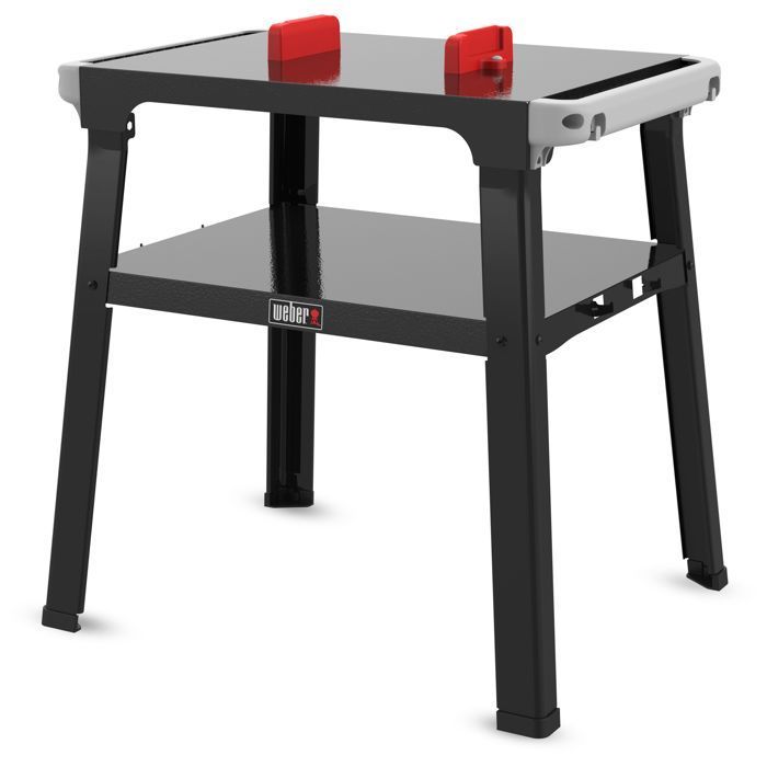 Support for Lumin/Lumin Compact - Weber - Storage shelf - Two integrated hooks - Black