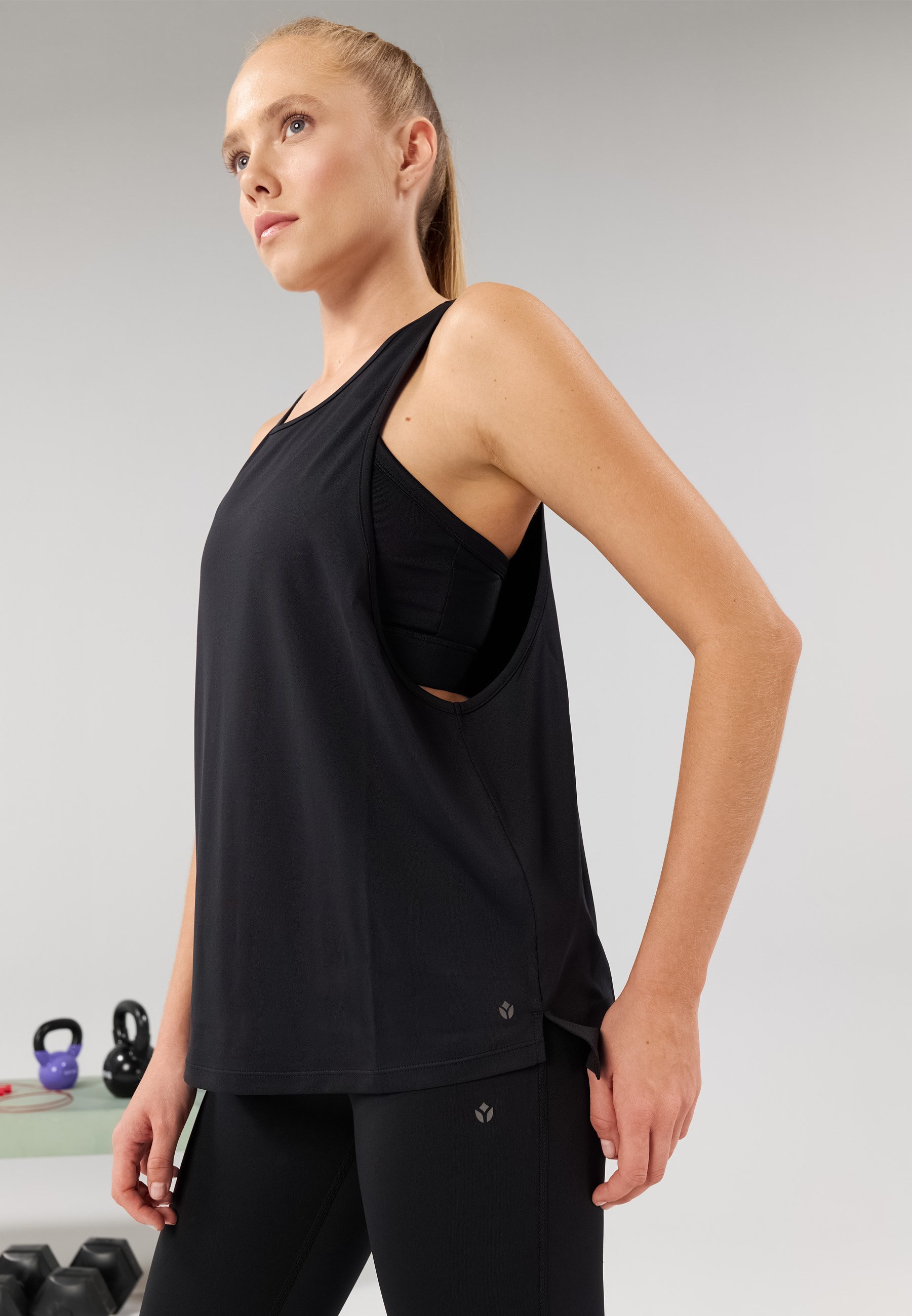 Sportovní vesta Even&Odd active Essential - Top - černá