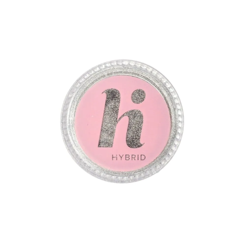 Hi Hybrid Pyłek do paznokci Mirror Dust Silver
