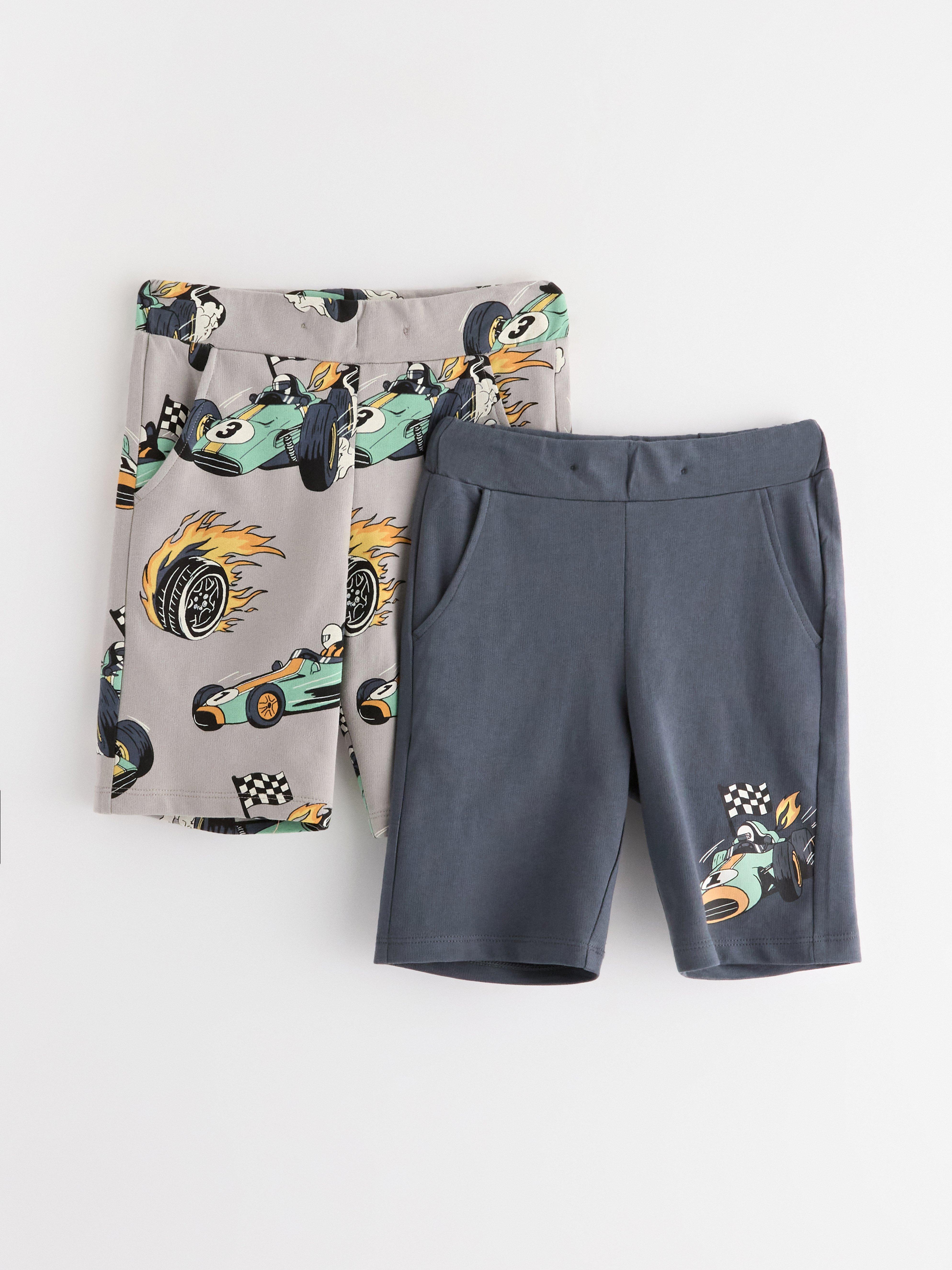 Lot de 2 shorts gris foncé
