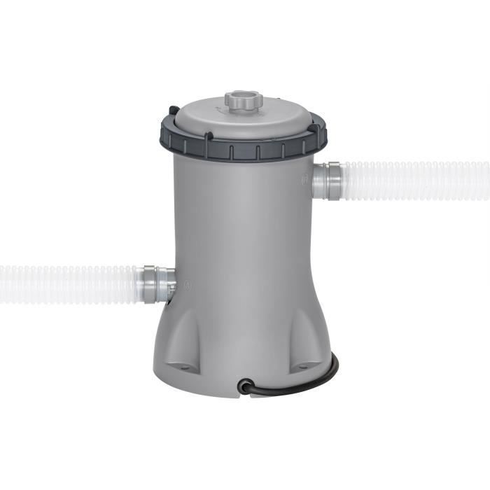 BESTWAY inflatable pool kit - Fast Set - 396 x 84 cm - Round (Cartridge filter, 1 cartridge)