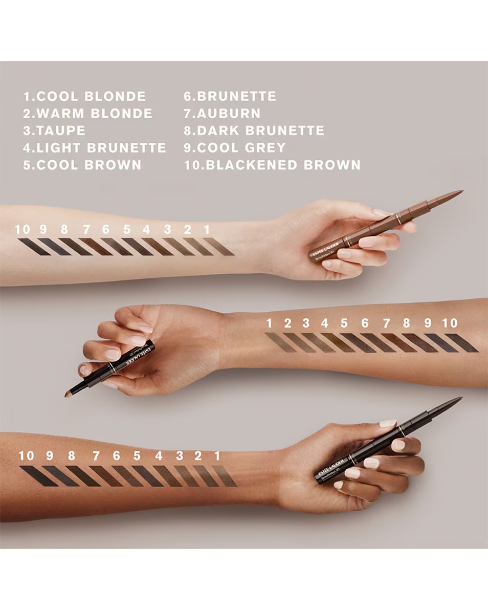 ESTÉE LAUDER Brow Perfect 3D All-in-One Styler Multi-Tasker antakių pieštukas – itin smulkus preciziškumas