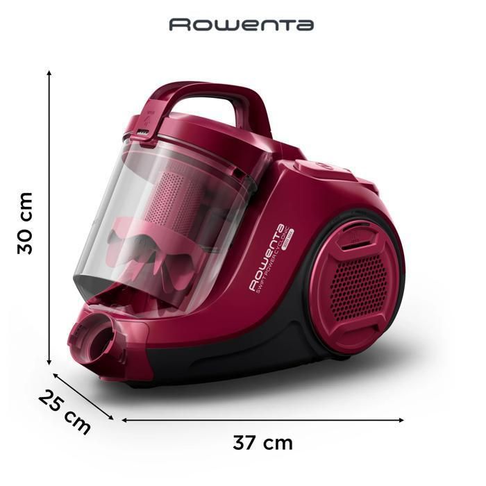RECONDITIONNÉ Rowenta Swift Power Cyclonic Aspirateur sans sac Compact Capacité 1,2L Brosse parquet RO2933EA-RA