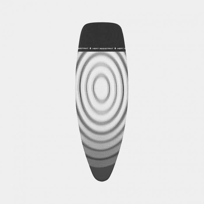 Copertura per asse da stiro - Brabantia - Modello 135842 - Titanio ovale - 135x45 cm