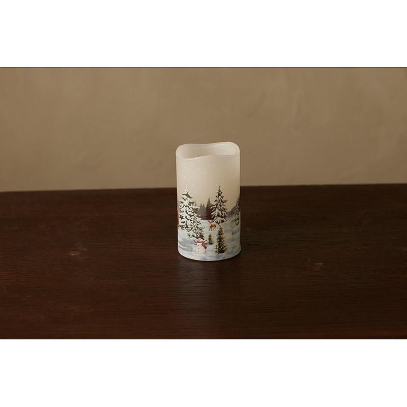 Vie Selected Cube-lampe 12,5 cm ø 7,5 cm LED-vokstrykktimer