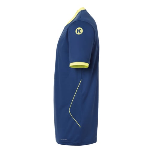 Curve Camiseta Azul Deep/amarillo Fluor Kempa