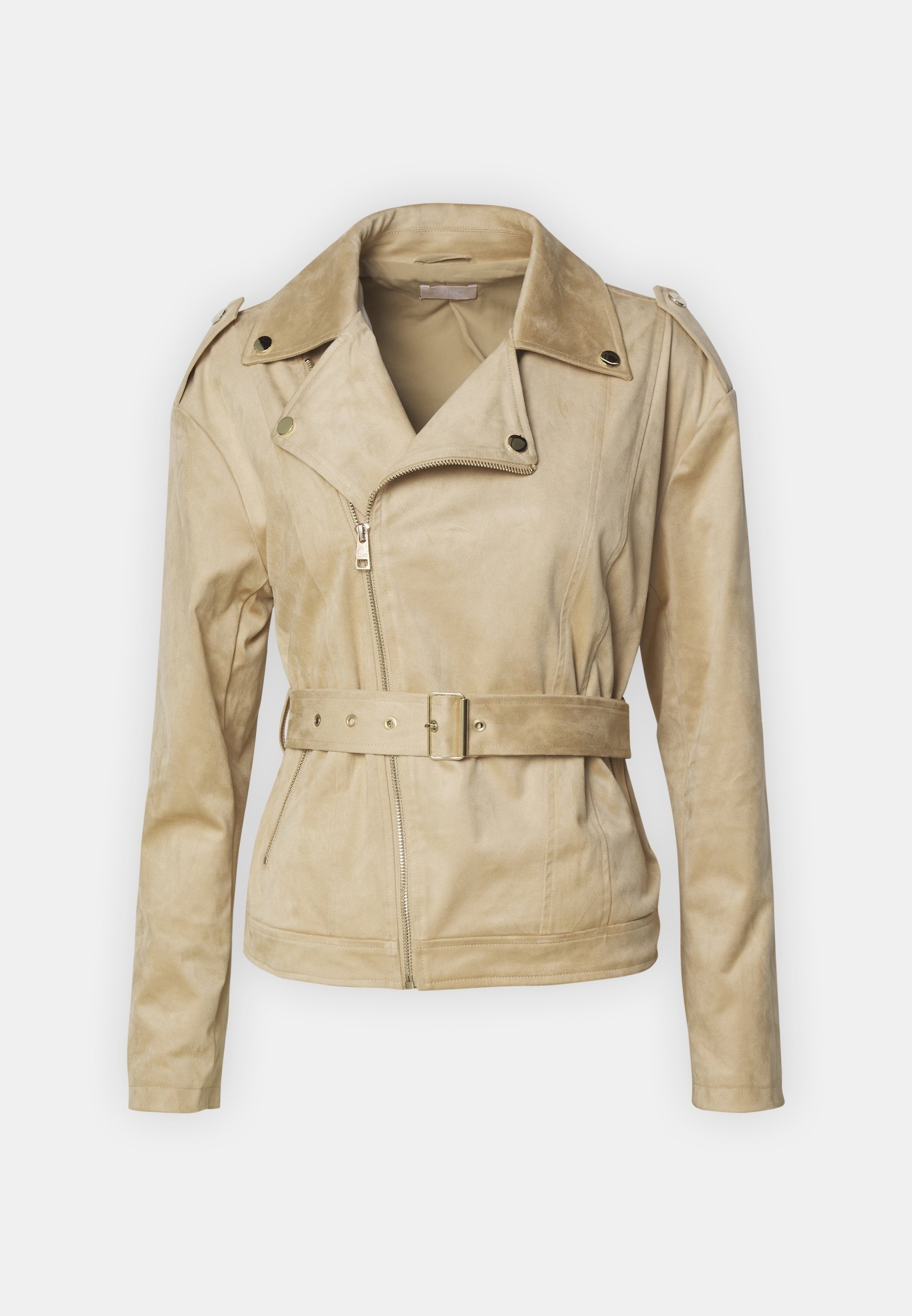 Liu Jo Jeans Kunstlederjacke - Kamel