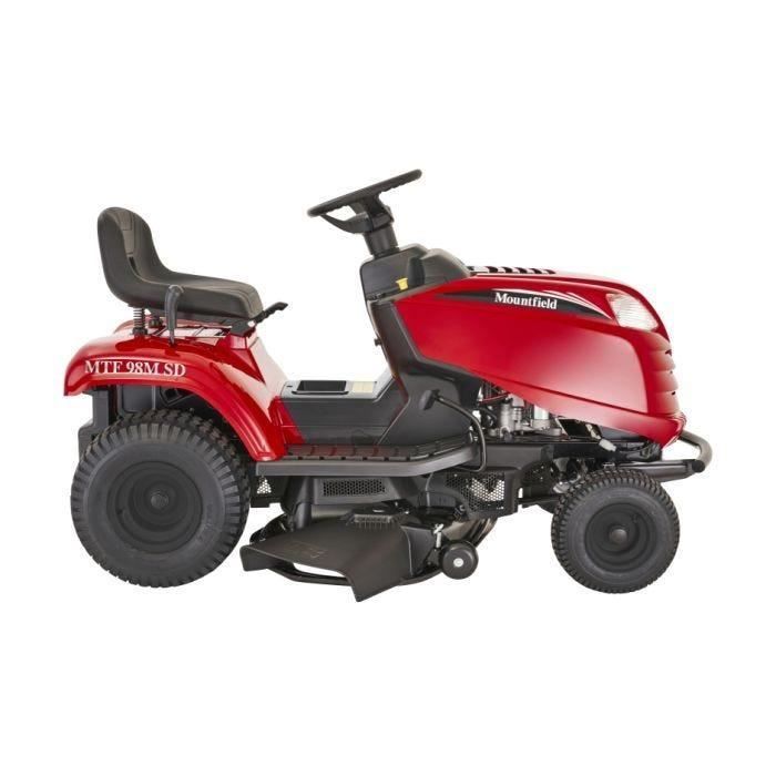 MOUNTFIELD TRACTEUR À ESSENCE MTF 98M SD, LARGEUR DE COUPE 98 CM, TONDEUSE POUR LES JARDINS JUSQU'À 8000 M2