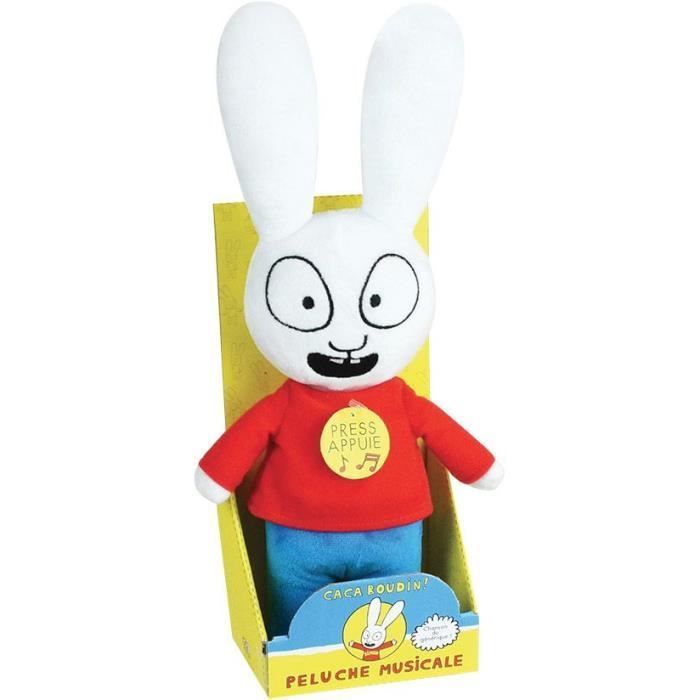 JEMINI Simon plush toy +/- 30 cm musical generic this this is Simon poop sausage