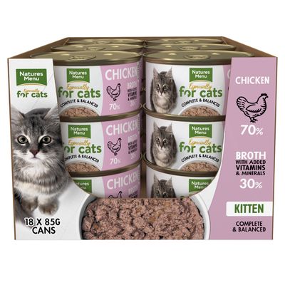 Natures Menu Original Cans Kitten - Κοτόπουλο