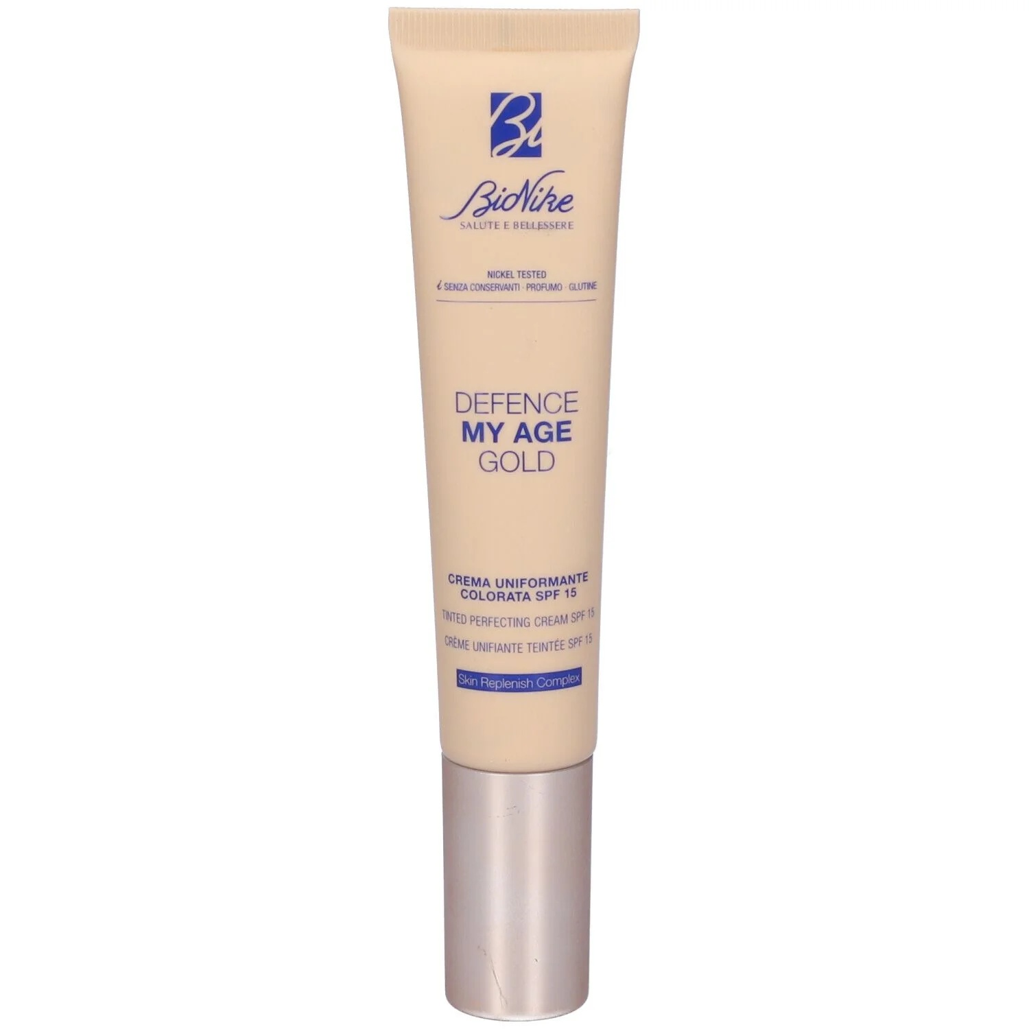 BIONIKE Defence My Age Goudkleurige Uniformerende Crème Kleur- en uniformeringseffect