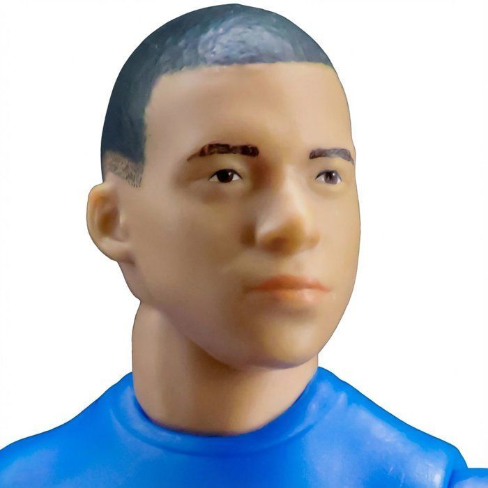 Figura articulada - Seleção Francesa - MEGABLEU - Mbappé número 10 - 20 cm