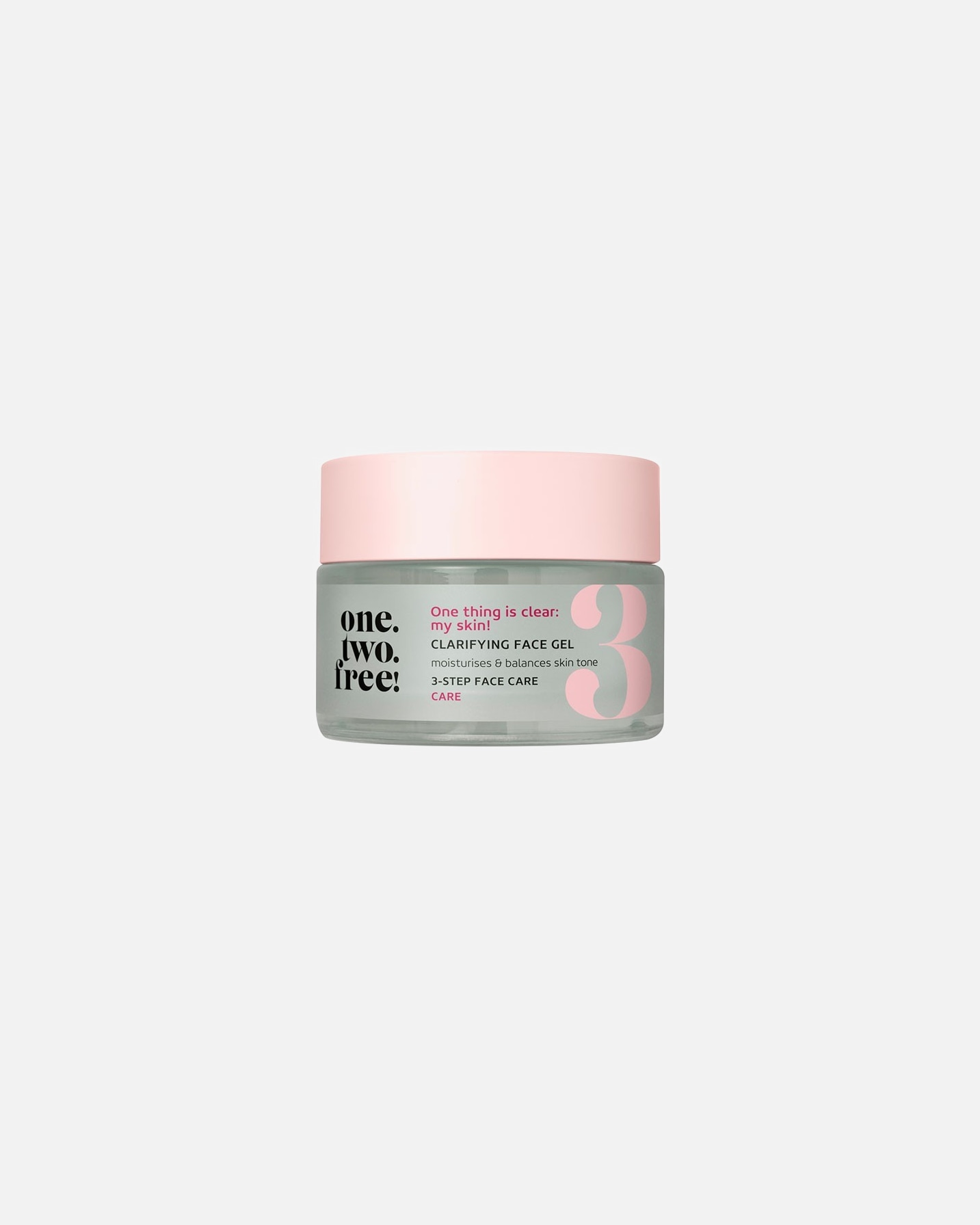one.two.free! Zuiverende gezichtsgel – 50 ml