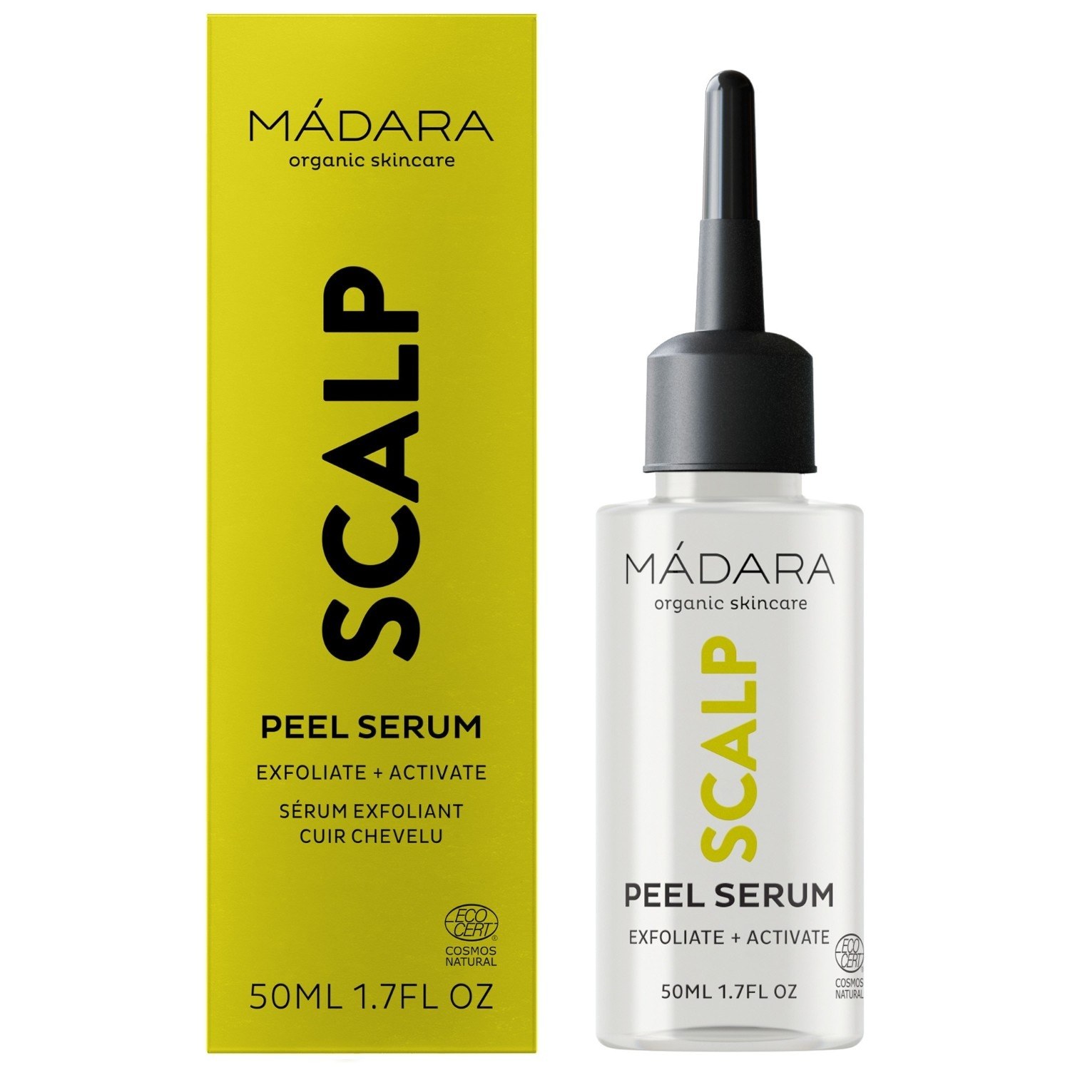 MÁDARA Haarserum Peeling-Serum für die Kopfhaut - 50 ml