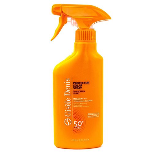 Iedeguma emulsijas saules aizsargsprejs ar SPF 50