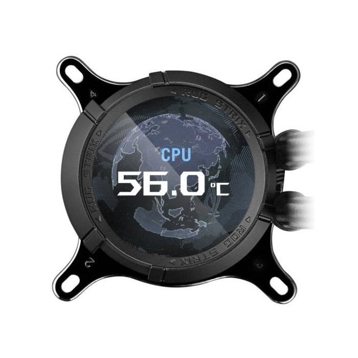 Liquid cooling - ASUS - ROG STRIX LC III 360 ARGB LCD - 120 mm - 80.95 CFM - 31 dB