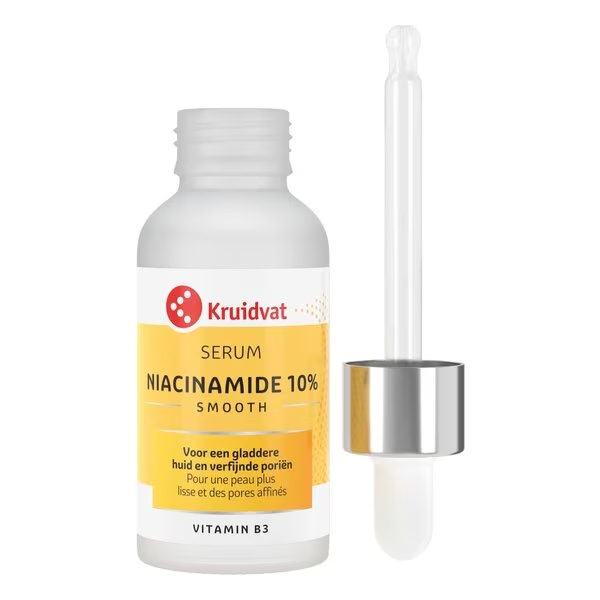 Kruidvat Smooth Niacinamid 10% Serum<br>30ml, za sve tipove kože