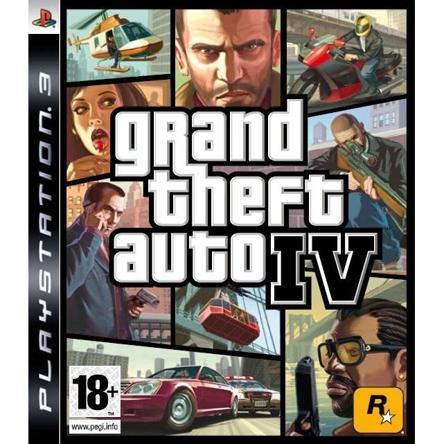 Spelconsole voor thuis - Sony - PS3 - GTA IV - Full HD - 40 GB - 1 jaar garantie
