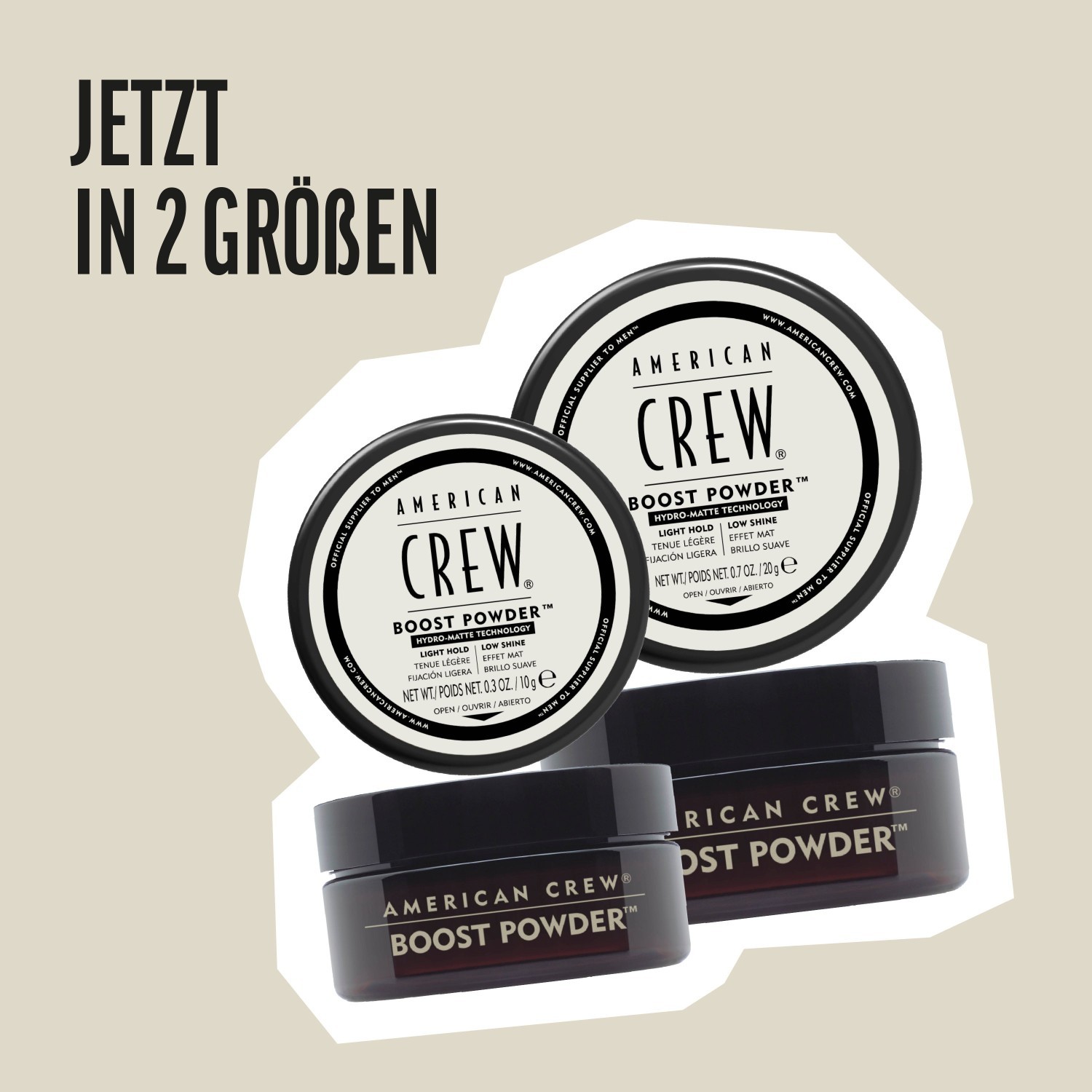 American Crew matu pulvera pastiprinošs pūderis - 10 g