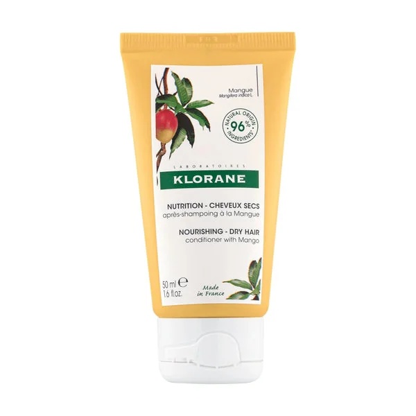 Acondicionador KLORANE con sabor a mango 50 ml Acondicionador para cabello seco