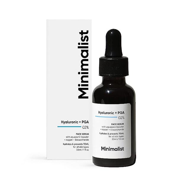 Minimalistisches Hyaluron-Gesichtsserum für Feuchtigkeit und strahlende Haut
