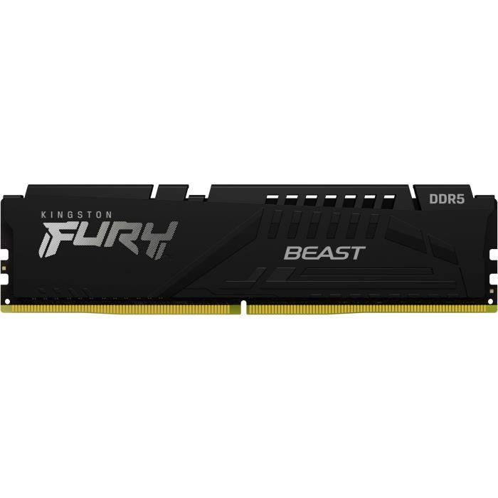 Mémoire DDR5 - KINGSTON - FURY Beast EXPO - 16 Go (2 x 8 Go) - 6000 Mhz - CL30