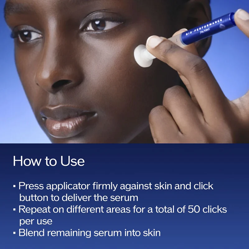 Shiseido Bio-Performance Micro-Click Concentrate: sérum concentrado em bastão para aplicação localizada.