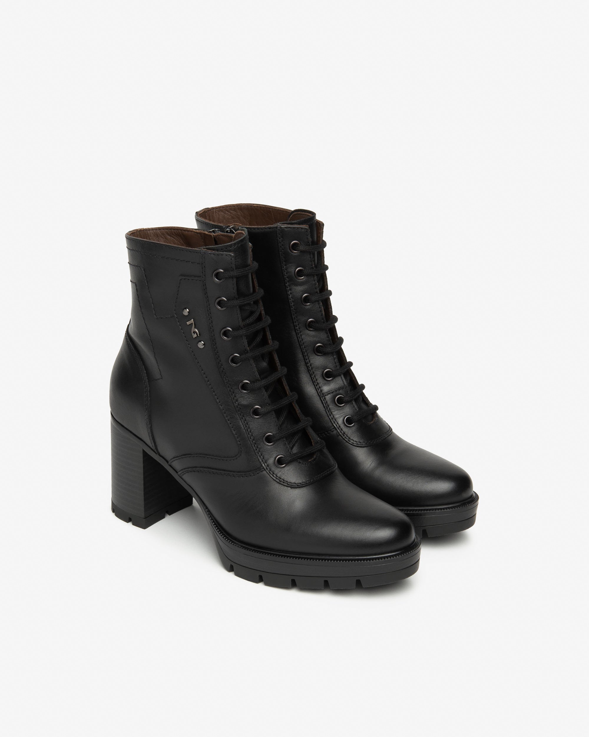  Damen-Ankle-Boots aus Leder