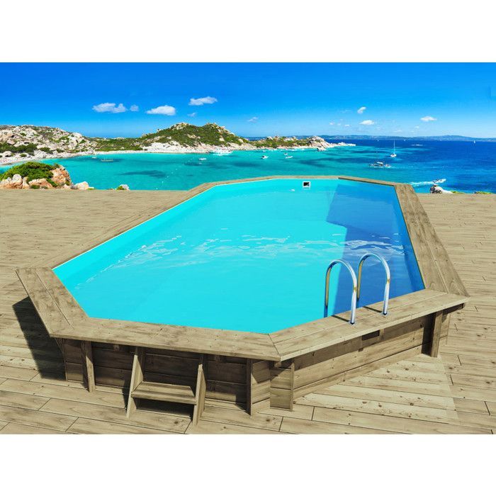 Piscina de madera 