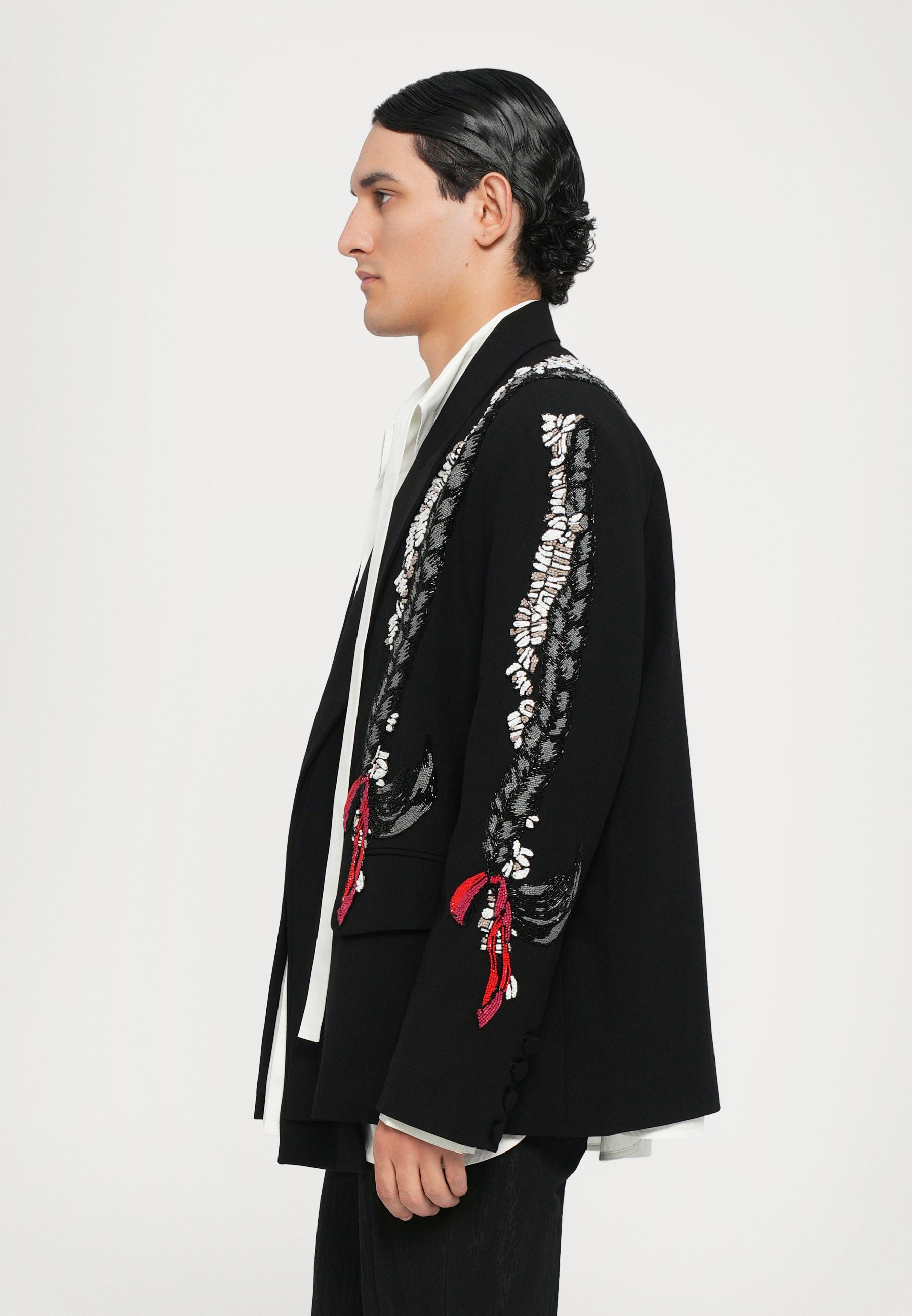 Dhruv Kapoor BRACCI ARTIGIANALI - Giacca blazer - nera