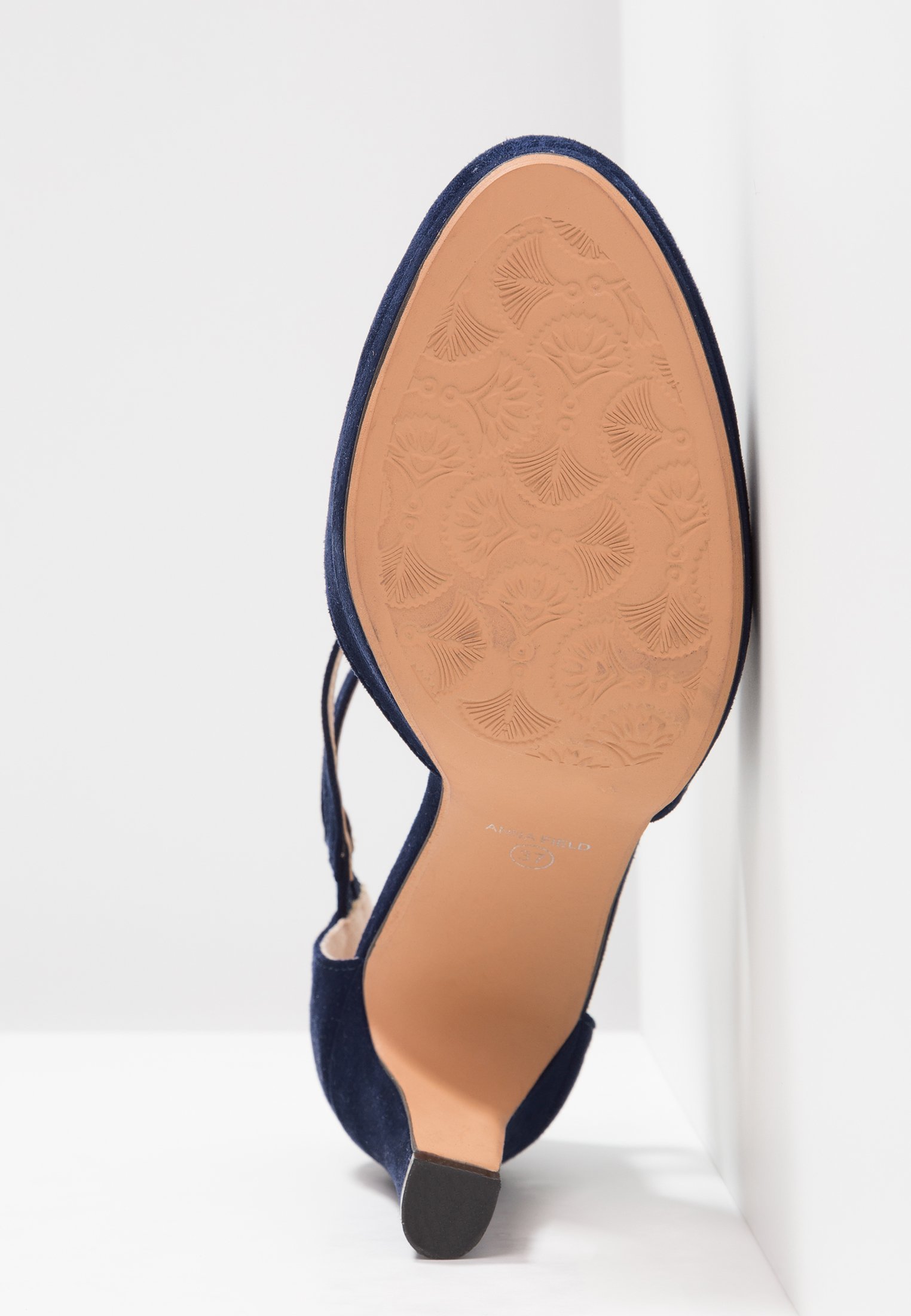 Anna Field hoge hakken - donkerblauw