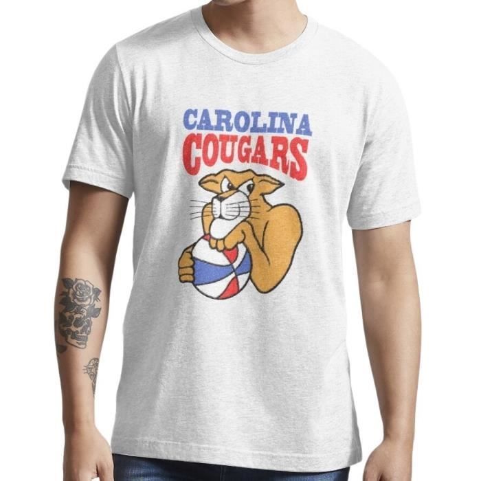 Carolina Cougars team logo traditional t-shirt