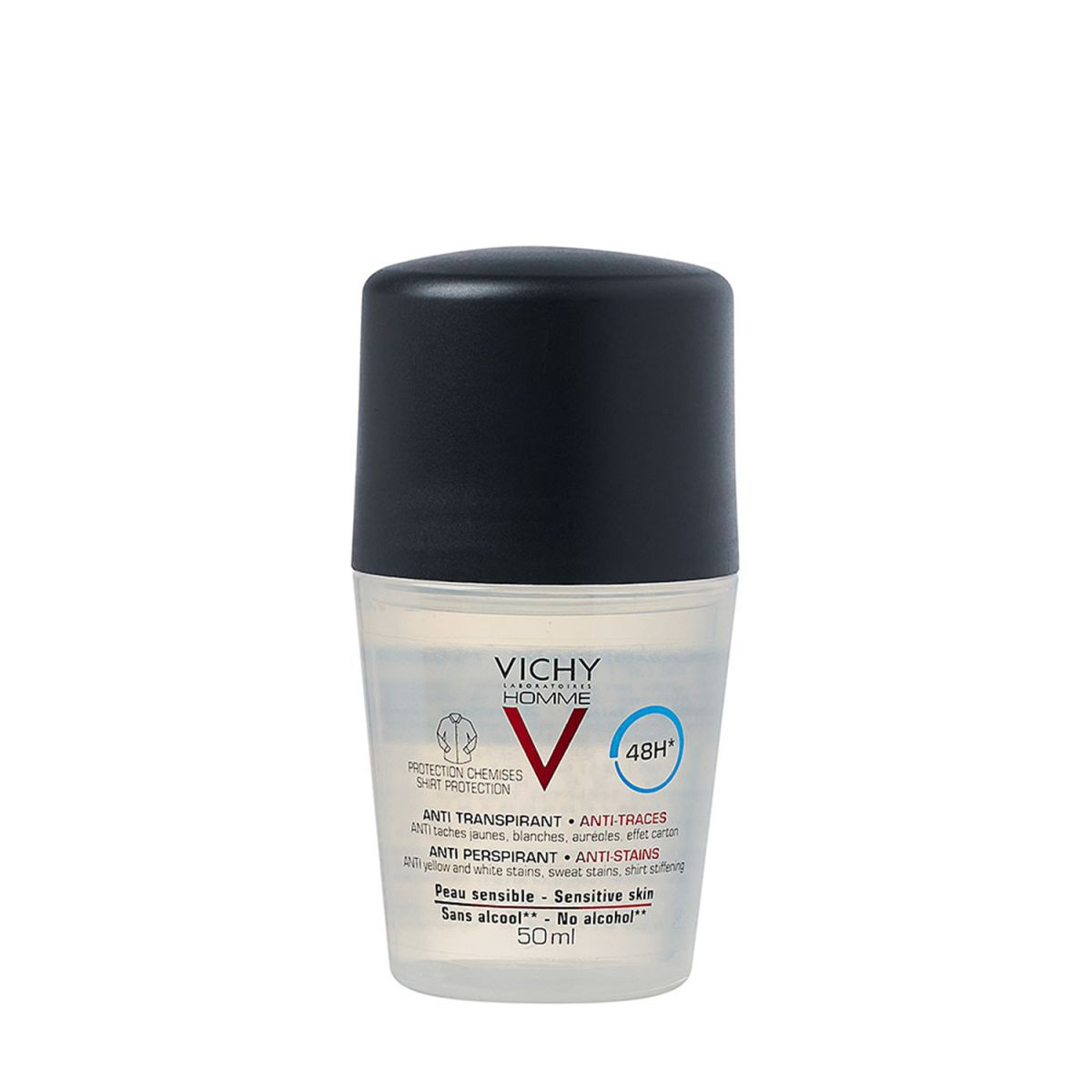 Vichy anti-transpirant met kulce 50ml Homme