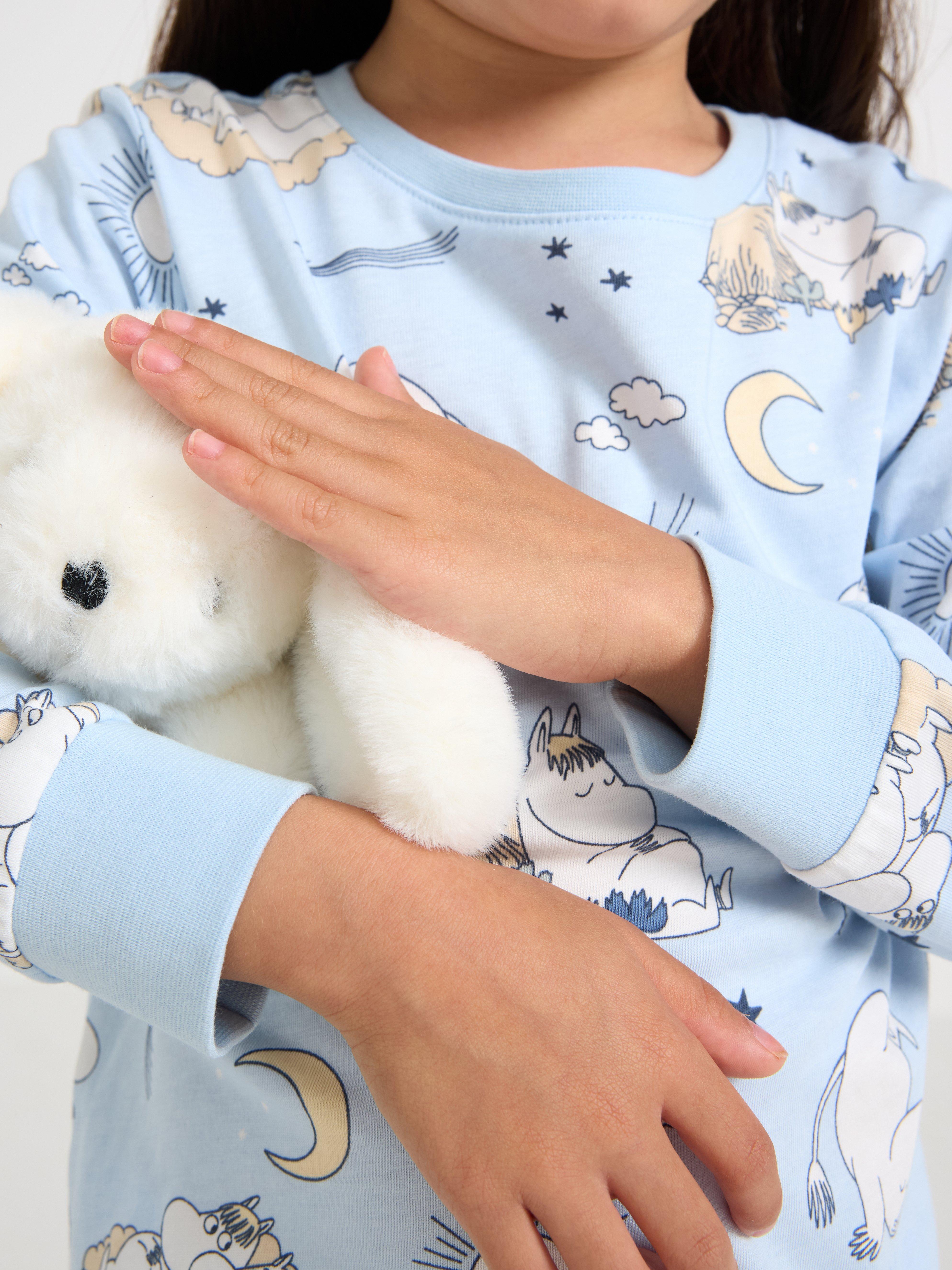 Pijama Moomin azul claro