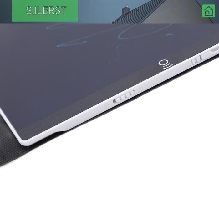 sjlerst tablette d'écriture LCD Tablette d'écriture de 11.5 pouces avec étui de , bloc de dessin informatique peripherique Blanc