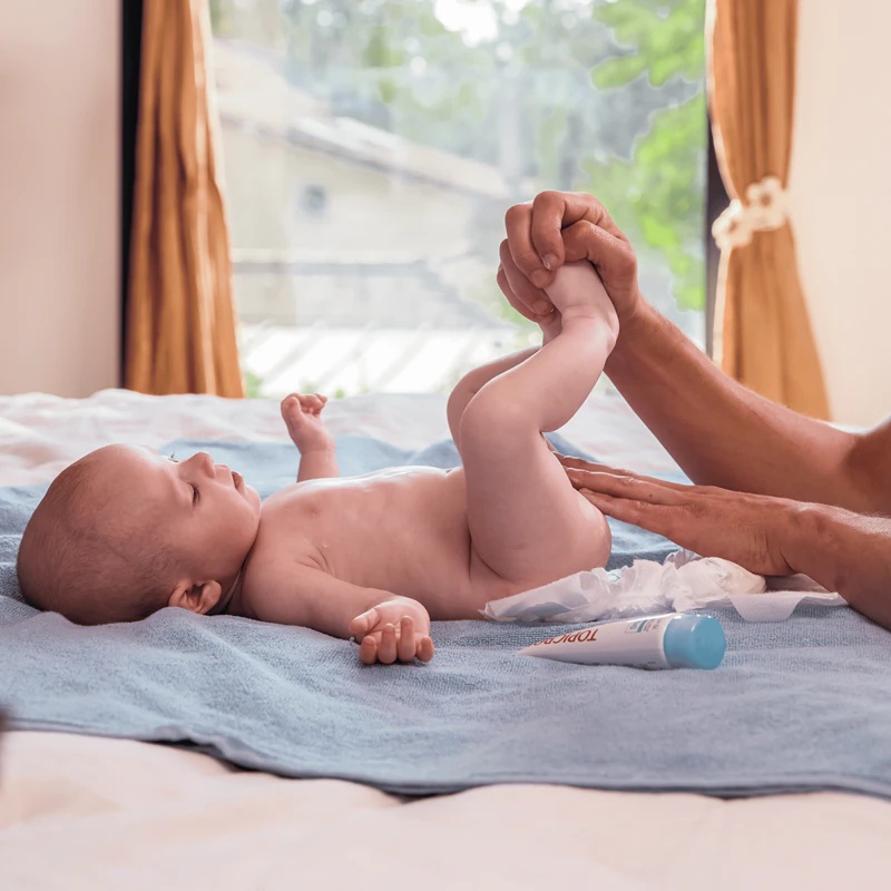 Zaščitna krema Topicrem BABY Barrier Change Care za plenični izpuščaj