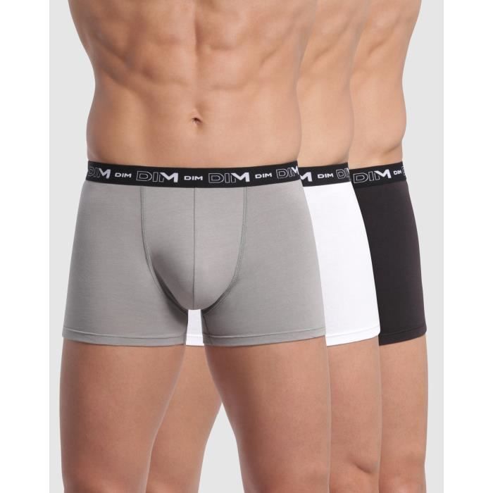 DIM 3-pack heren boxershorts van stretchkatoen