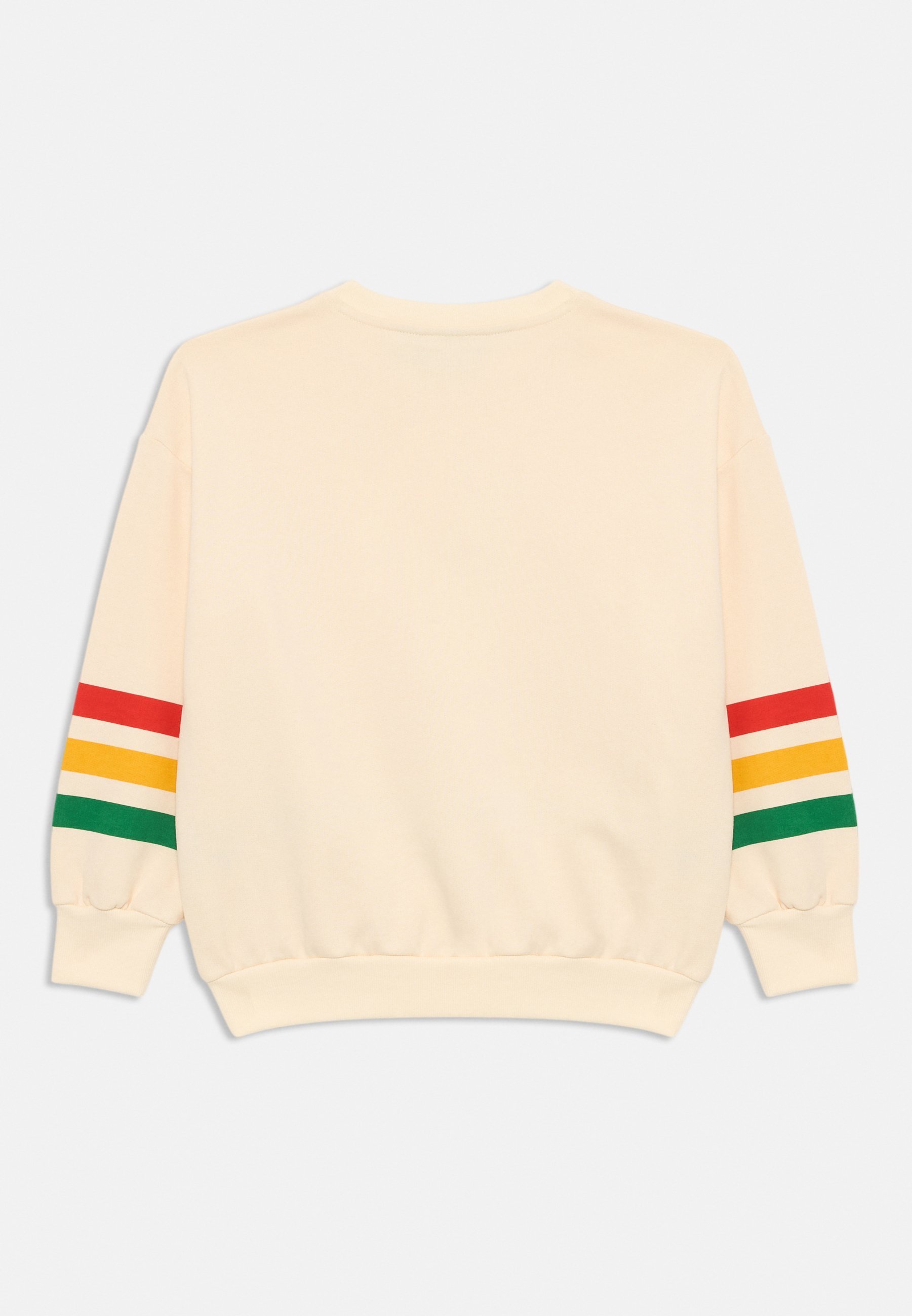 Mini Rodini ΜΕ ΡΙΓΕΣ ΑΡΚΟΥΔΑΣ UNISEX - Φούτερ - υπόλευκο