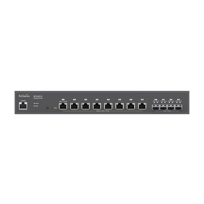 Switch de réseau - ENGENIUS - ECS2512 - 8 Ports 2.5G - Géré - L2+