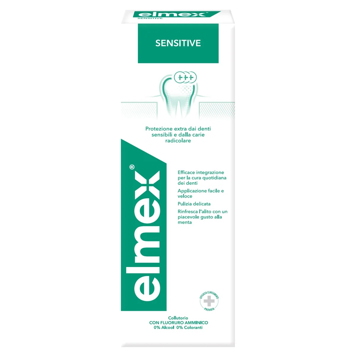 ELMEX Elmex Enxaguante bucal Sensitive 400 Sensibilidade dentária