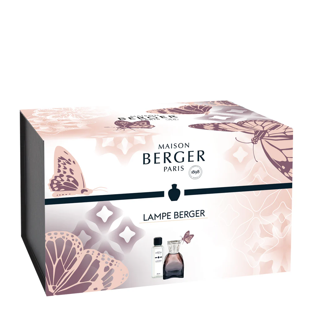 Lampe Coffret Lilly Rose - Cofanetto con Lampada, Lampada Catalitica