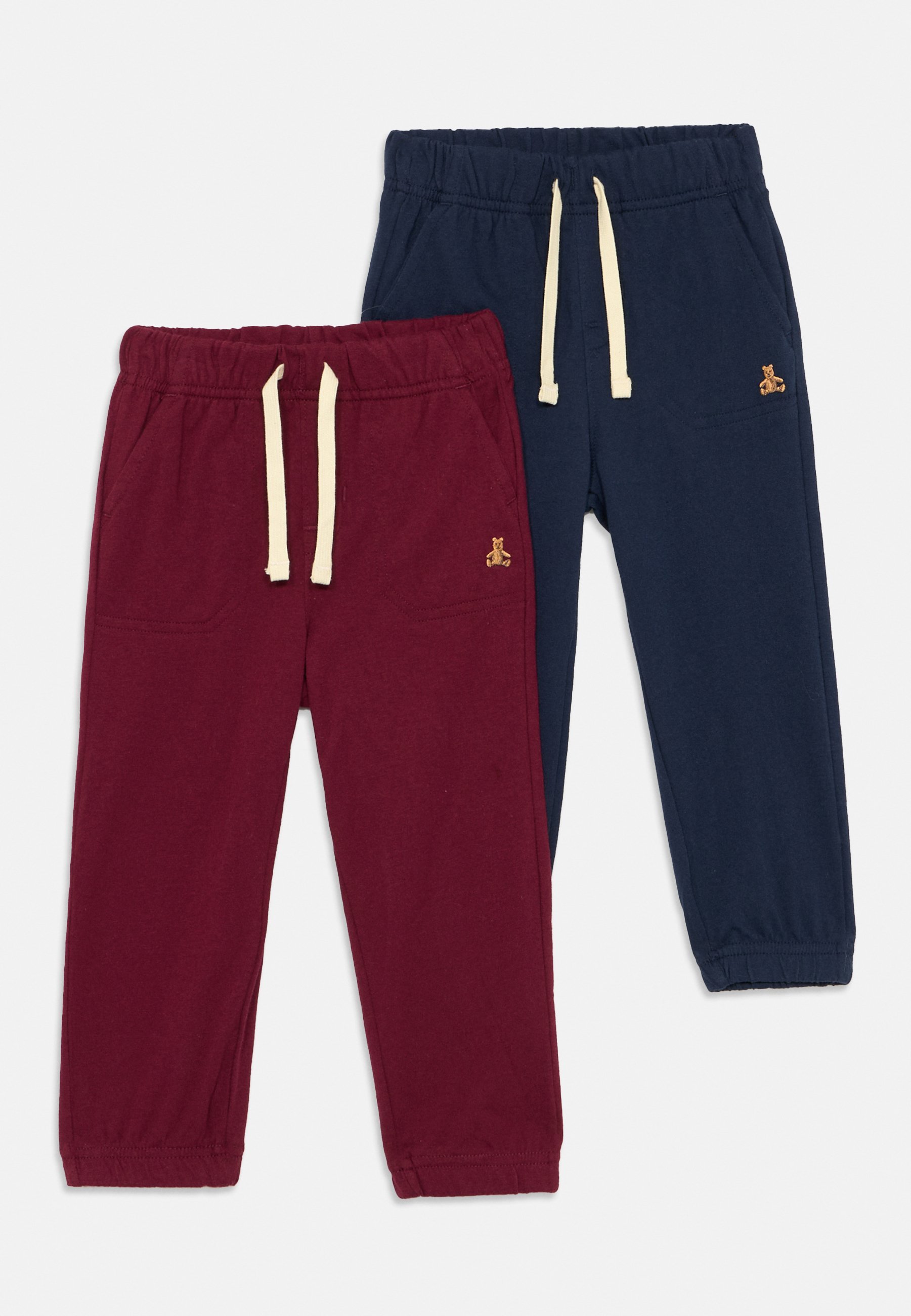 GAP PANT TODDLER BOY 2 PACK - Sportinės kelnės - raudonos/tamsiai mėlynos