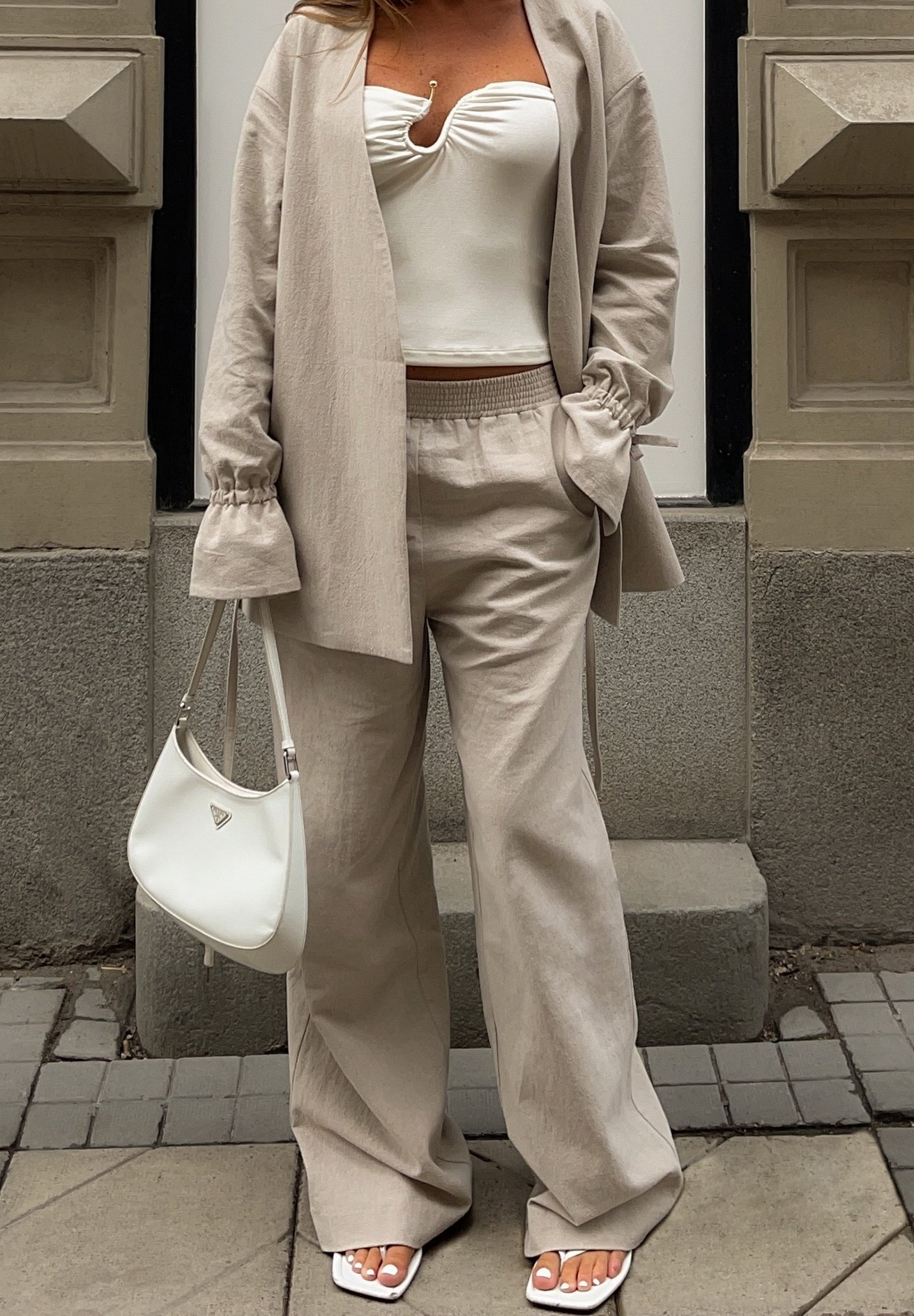NA-KD Hose - beige