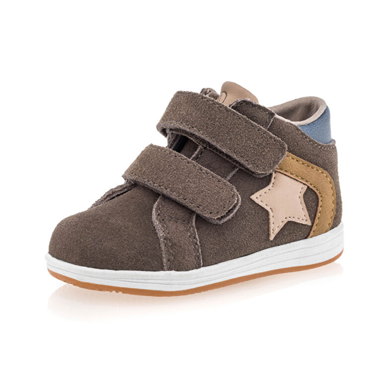 Bruine basketballen / sneakers Babyjongen
