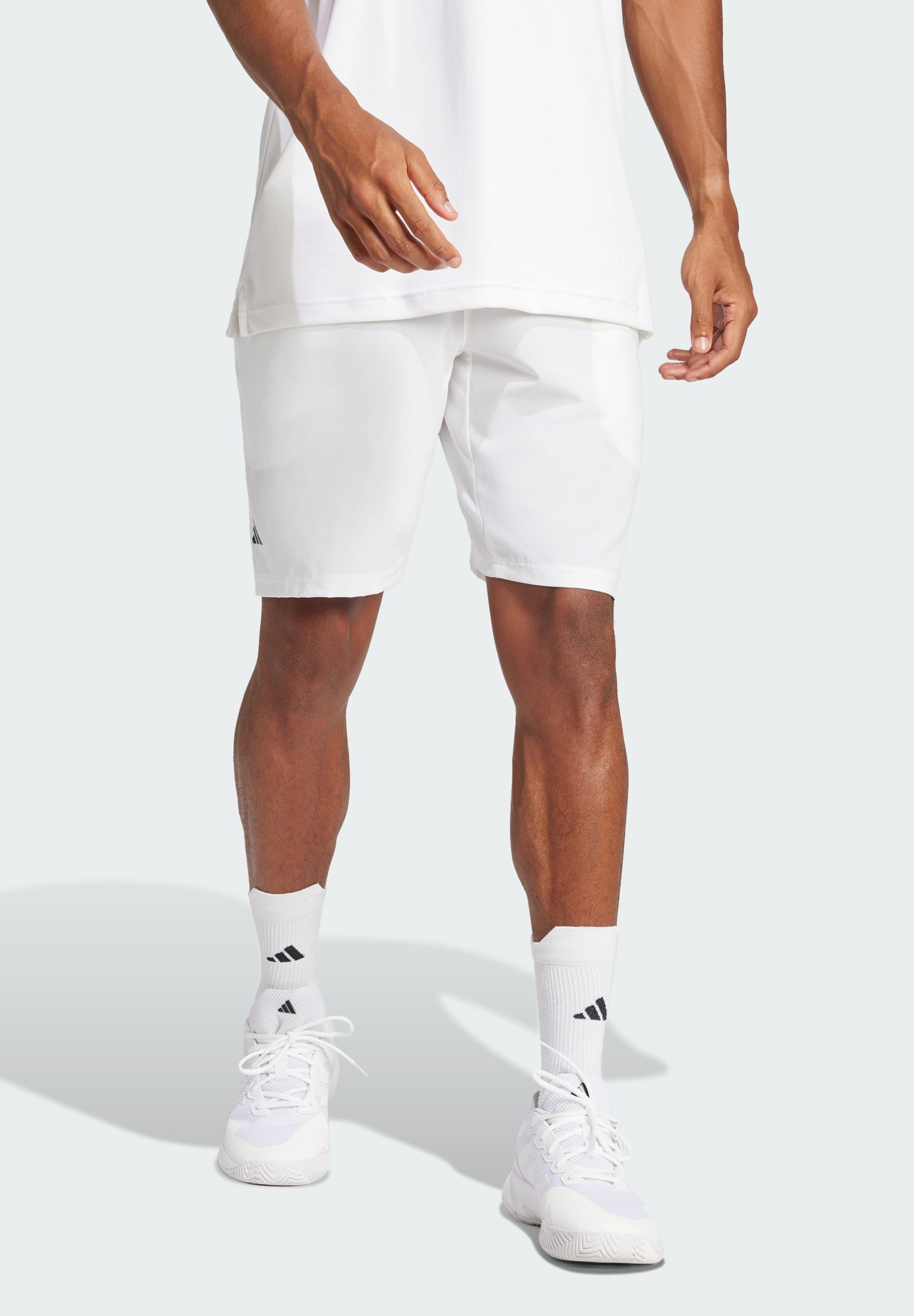 adidas Performance CLUB ŠORTAI - Sportiniai šortai - balti