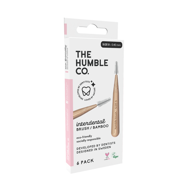 Bambusove ščetke Humble Co. Velikost 0 6 kosov 6 kosov