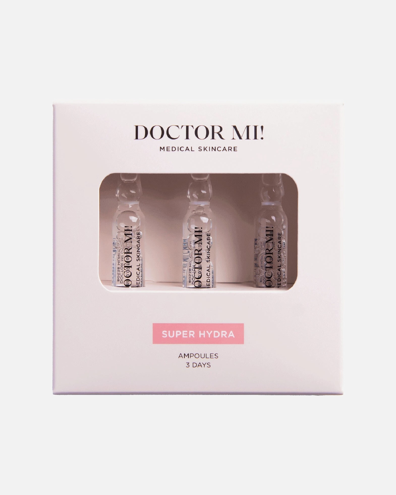 DOCTOR MI! Serum s ampulama SUPER HYDRA Ampule - 3x2ml