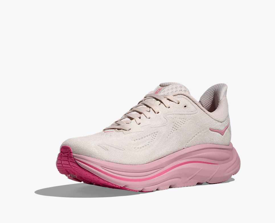HOKA Clifton 10 Rozencrème / Gedroogde roos