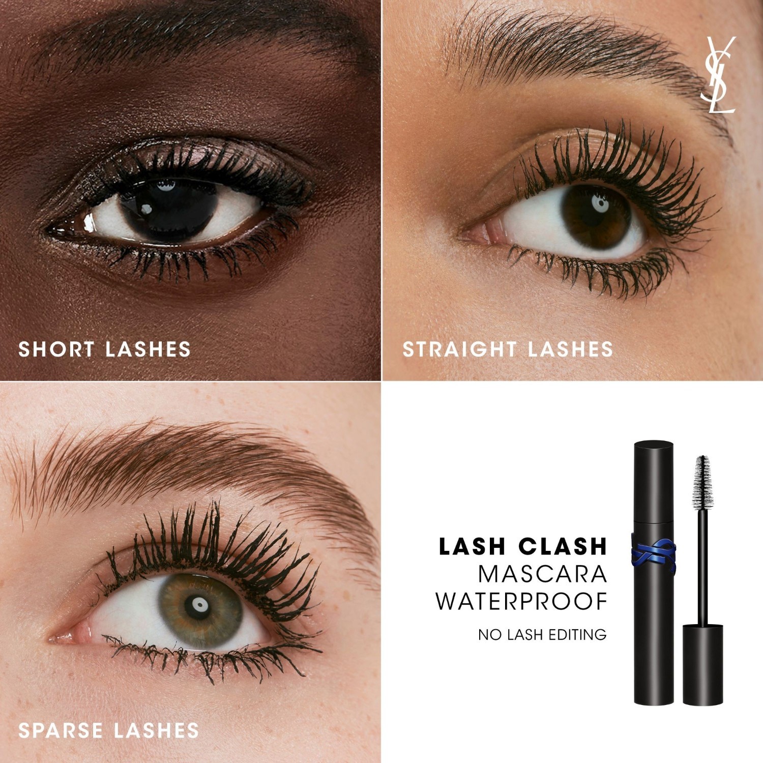 Yves Saint Laurent Mascara Musthaves Lash Clash vandeniui atsparus tušas – 9 ml